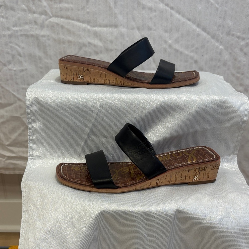 Sam Edelman Cork Wedge Sandals